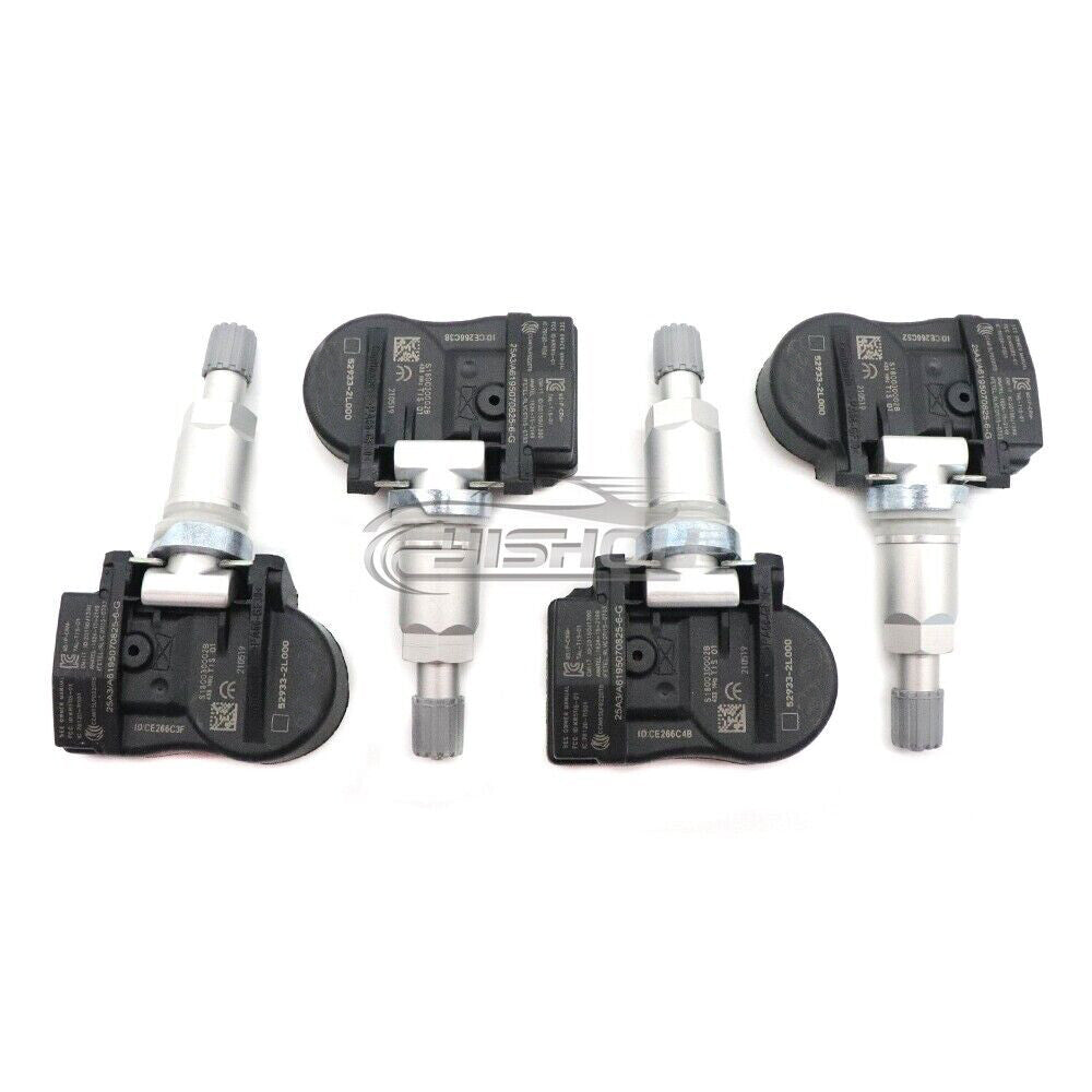 4-pack 52933-2L000 433MHz TPMS sensor for Kia Ceed [ED], for Hyundai I10 [PA], I30 [FD]
