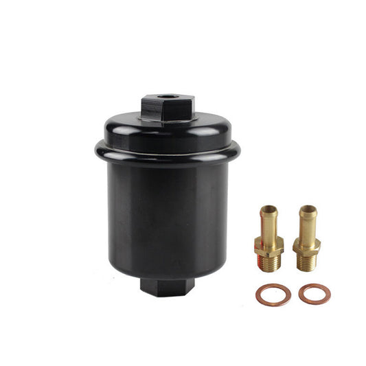 Black Car High Flow Fuel Filter Washable for Honda for Civic for Acura Integra 1.5L-1.8L