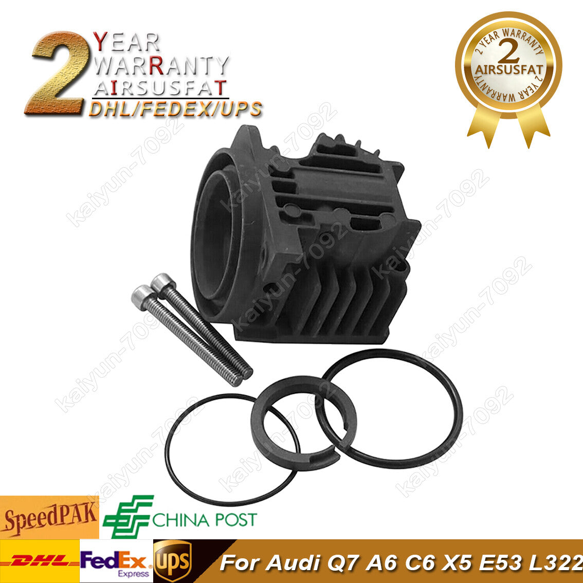 Air Suspension Compressor Cylinder Piston Rings for Audi Q7 A6 C6 X5 E53 L322