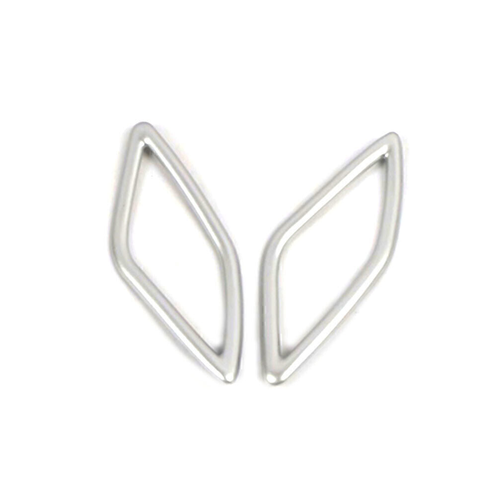 for Volvo XC40 18-2020 Matte Silver Car Inner A-Pillar Speaker decor Cover Trim