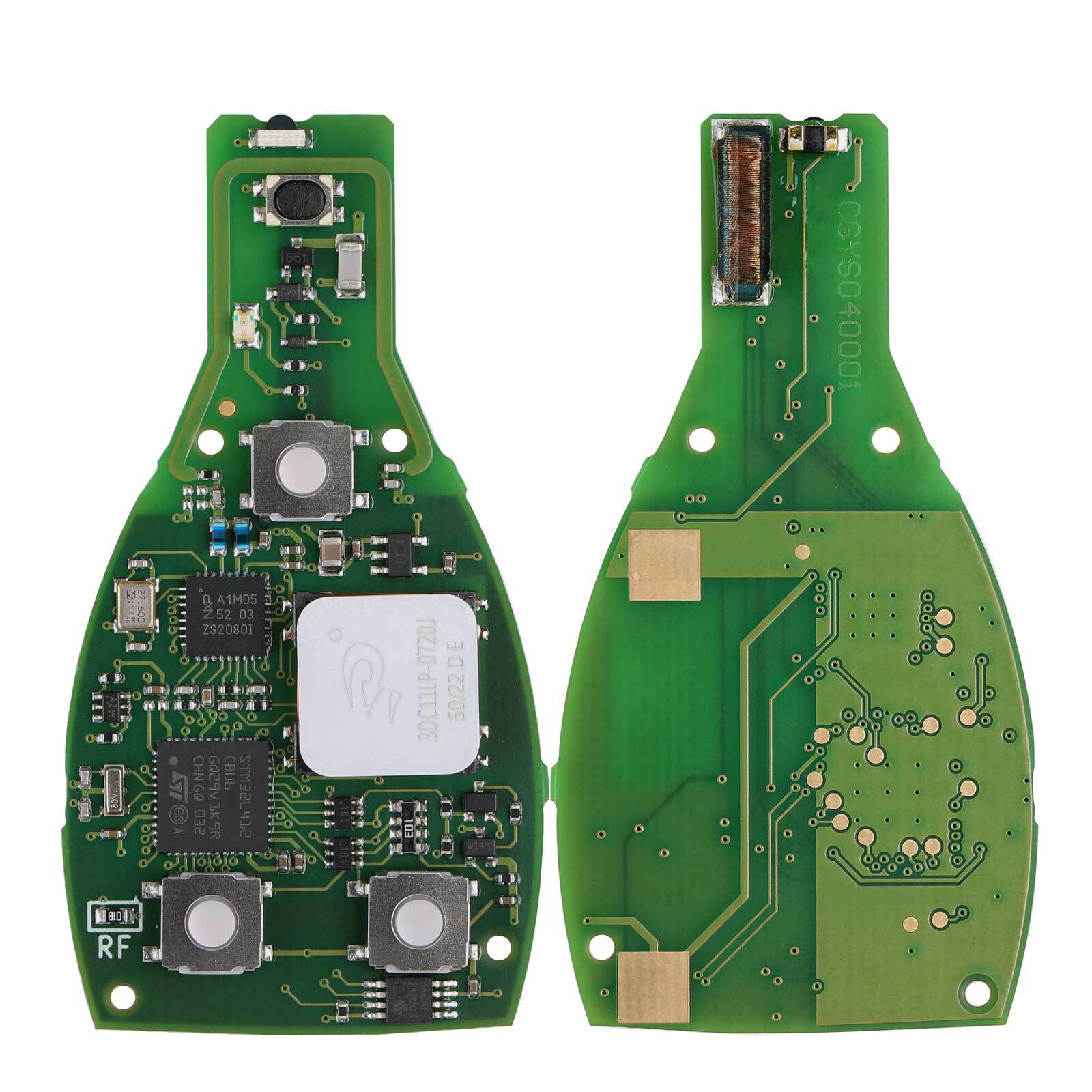 CG MB 08 Version Keyless Go Key 2 in 1 315MHz/433MHz for Mercedes W164 W221 W216