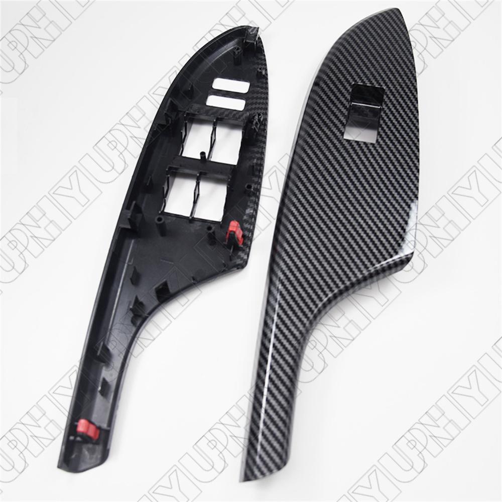 Set of 4 Door Window Switch Trim Cover Bezel Panel for Toyota for Corolla 2006-2013