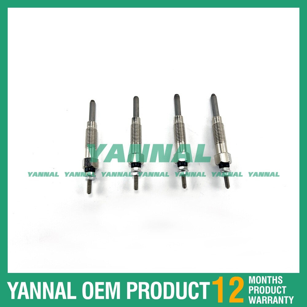 Four electric heating plugs are compatible with for Mitsubishi Pajero NJ 4cyl 2.8L 4M40 4M40T 19110-1050