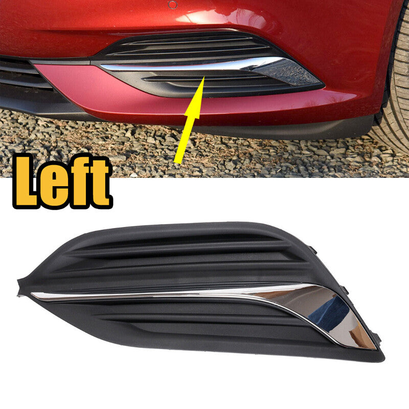 The left front fog light cover and outer grille are for the for Buick Regal Sportback 2018 - 2020.