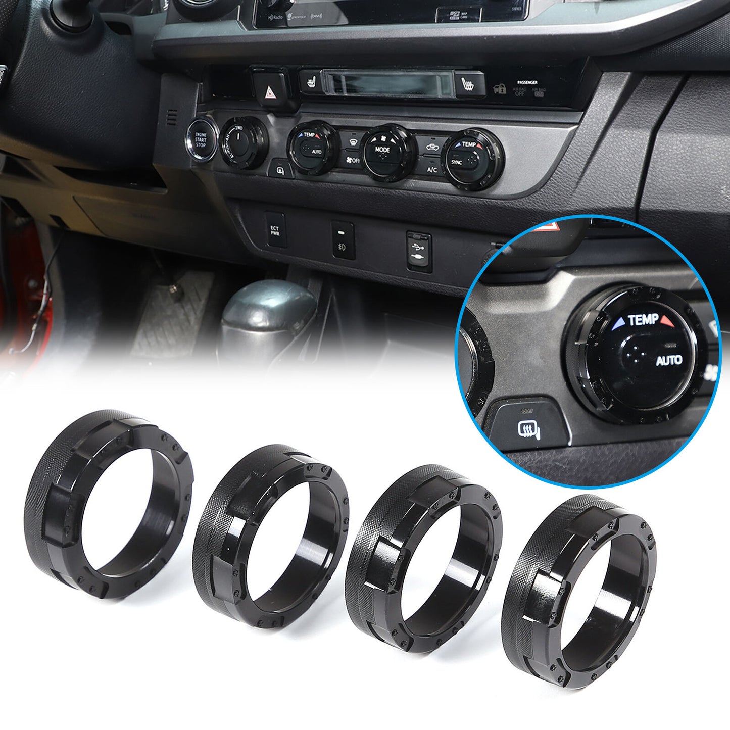 360-degree rotating phone holder, black, suitable for BMW 3 Series & M3 E90 E91 E92 E93