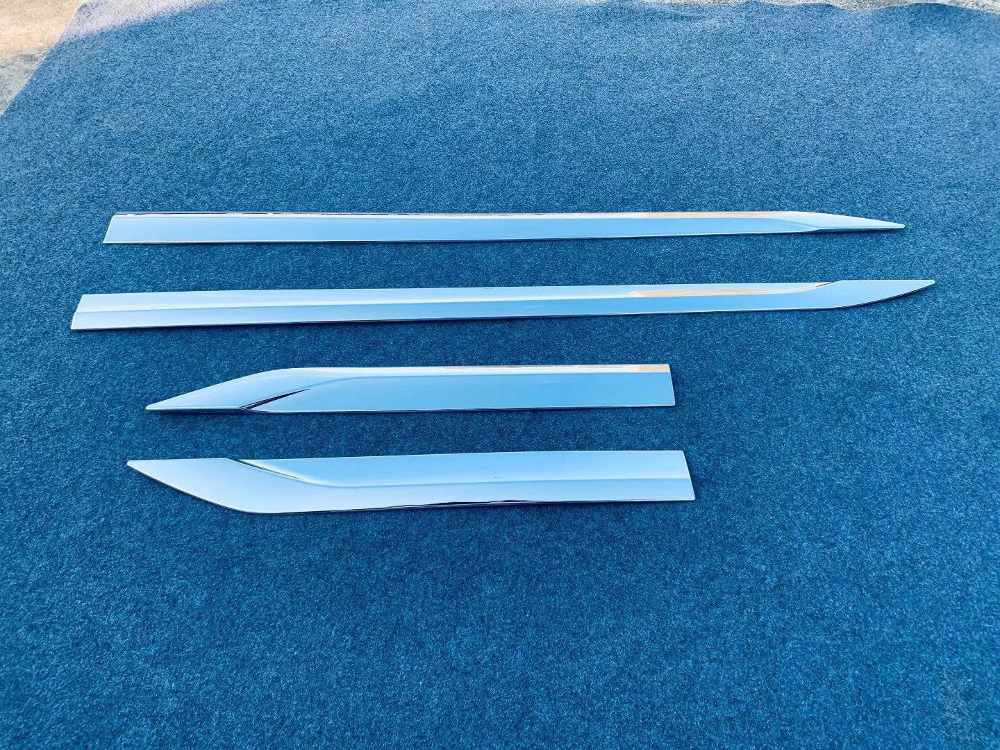 Door Body Side Chrome Molding Protective Trim For 2020-2023 for Toyota Harrier Venza