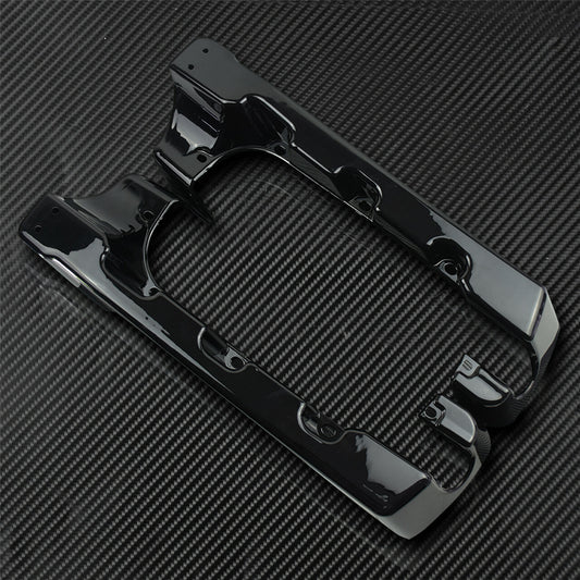 4 Hard Stretched Saddle Bag Extensions Fit for Harley Touring Models 1994-2013
