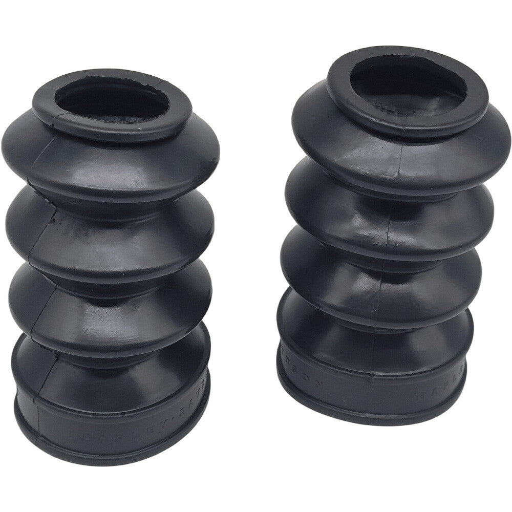Fork Cover Gaiters Gators Long Boots Rubber 39mm for Harley Sportster XL883 1200
