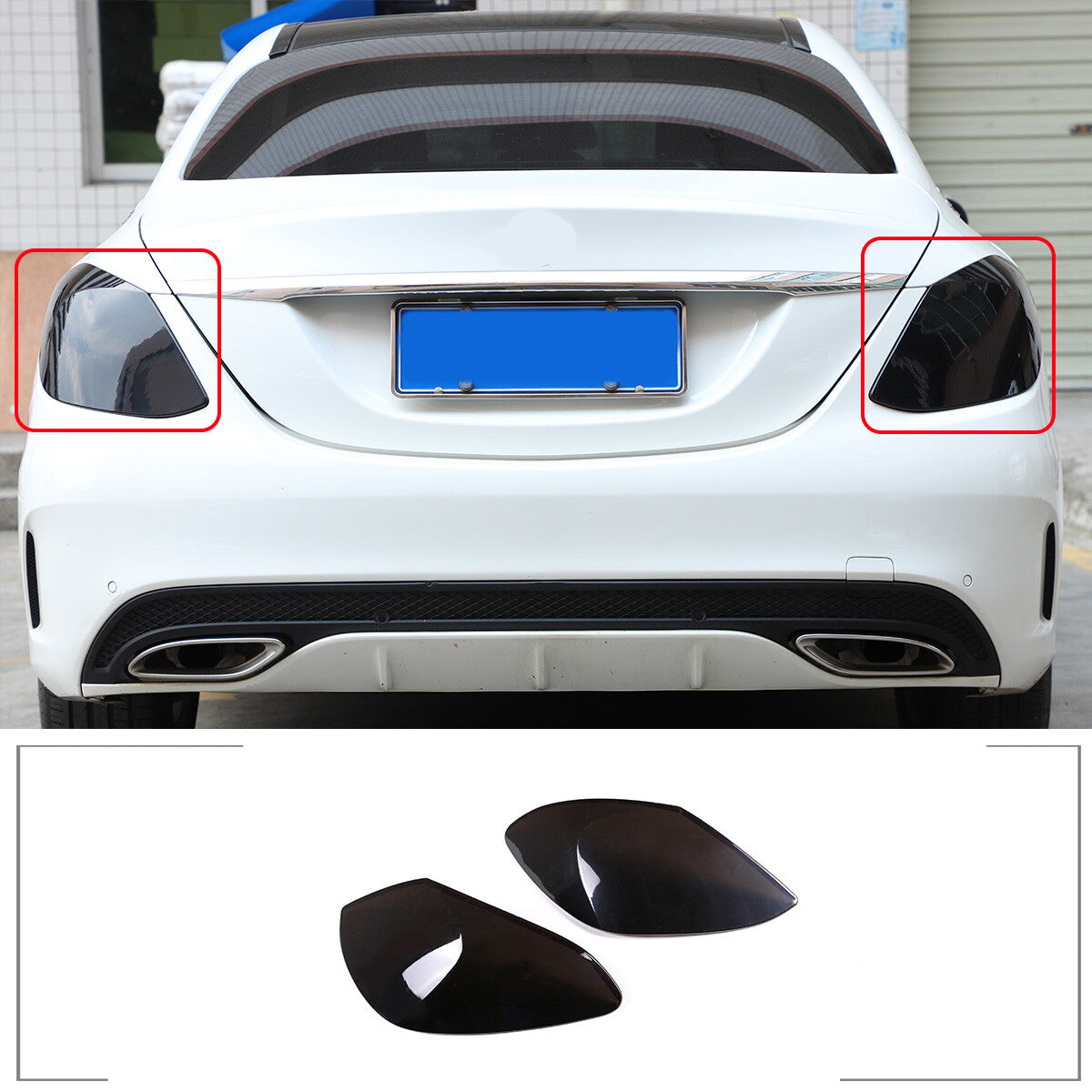 Carbon fiber is used for door handle trim on for Mercedes-Benz W205, W213, X253, CE, and GLC models in the USA.