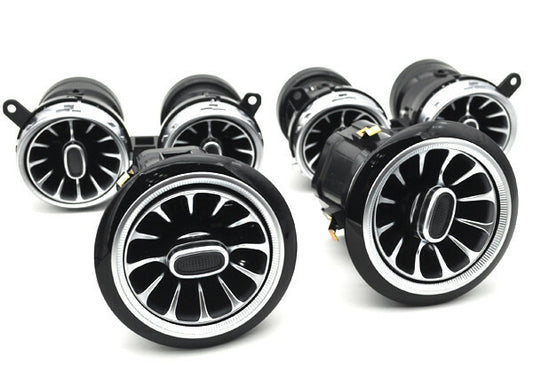 8x Adjustable air ac vent purifier ventilation for Mercedes E class W213 17-2023