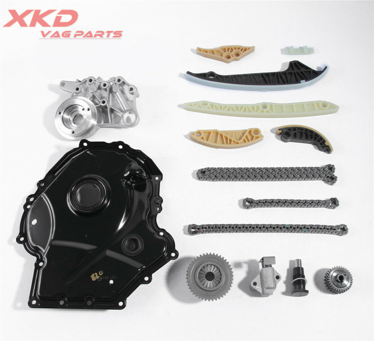 Ea888 engine timing chain kit suitable for Volkswagen for Jetta , for Golf , for Passat , for Audi A3, A4, TT 1.8T, 2.0T, etc.