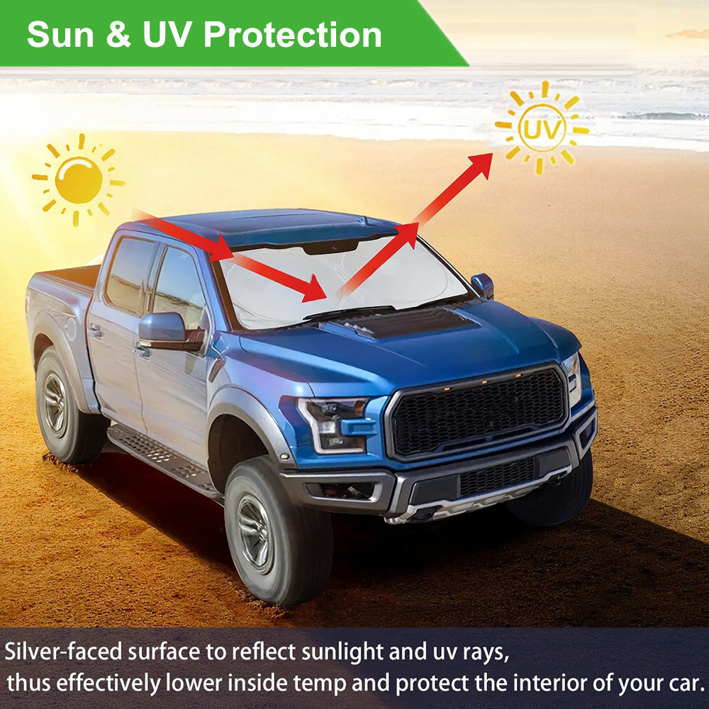 for Land Rover Car Large Windshield Sun Shade UV Block Foldable Screen Cover