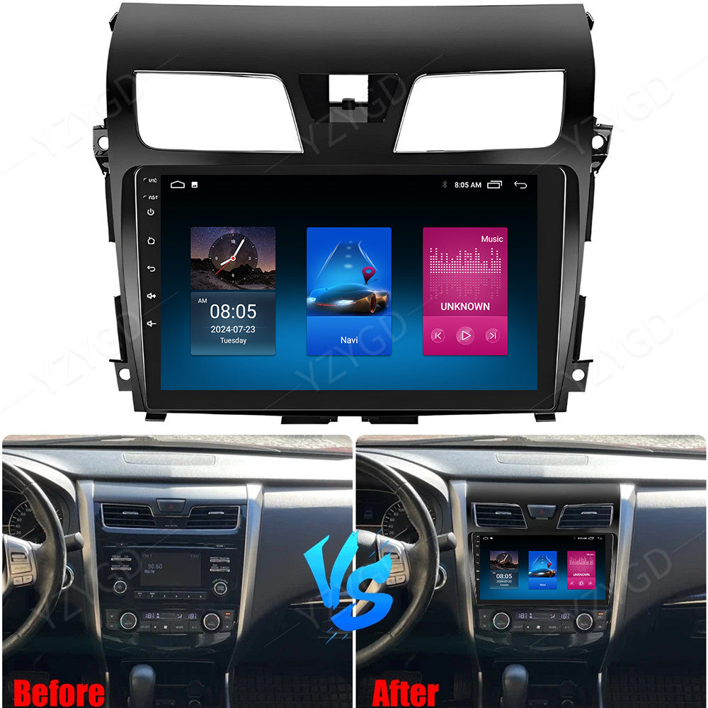 for Nissan for Altima 2013-2018 2+32GB CarPlay Car Radio Android 14 GPS Navi Screen