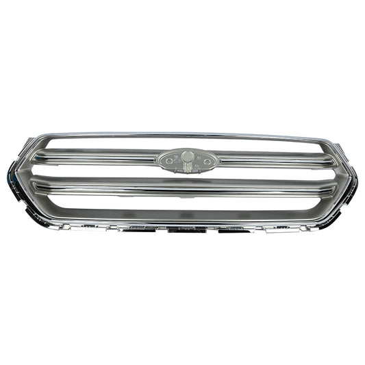 Front Upper Bumper Grille W/Chrome GJ5Z8200C for Ford Escape 2017- 2019