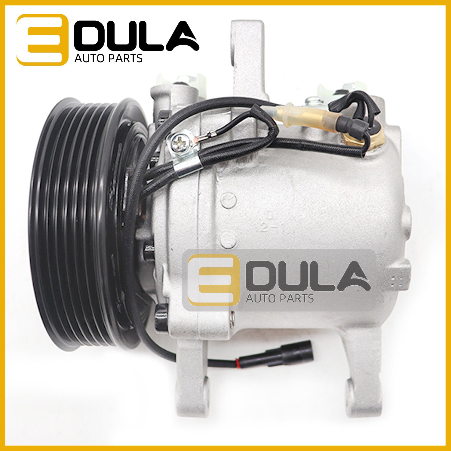 new SVO7E AC compressor with clutch for Kubota M126, M135, and M6 tractors.