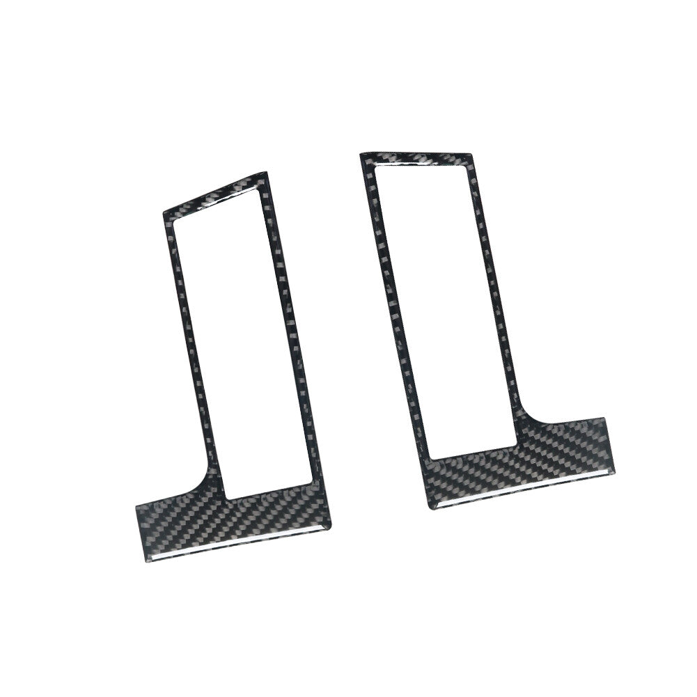 2X Carbon Fibre Air Vent Upper Cover Trim For Land for Range Rover Sport 2014-2017