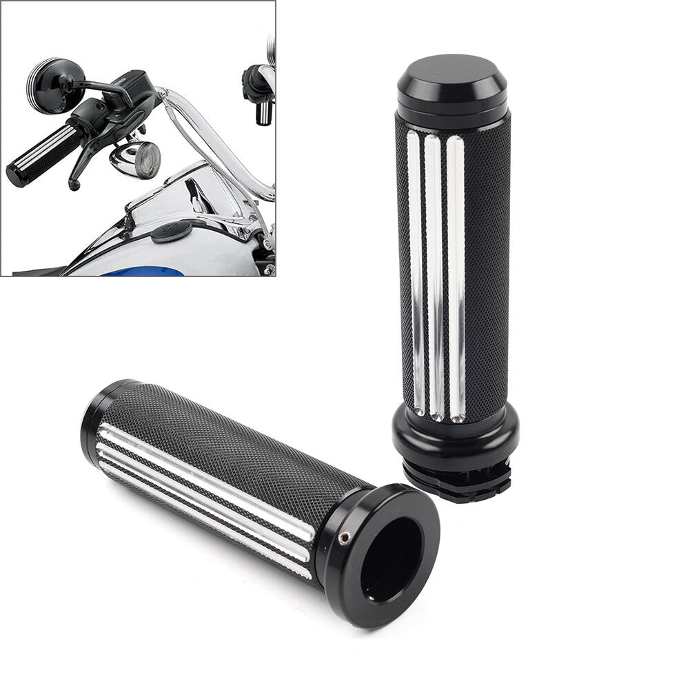 1 Handlebar Hand Grips for Harley Heritage Softail Electra Glide Dyna