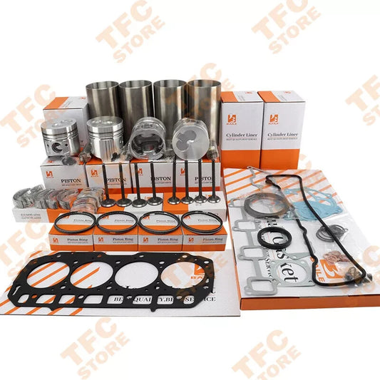 4TNE98 4D98E overhaul rebuild kit for Yanmar engine piston ring gasket