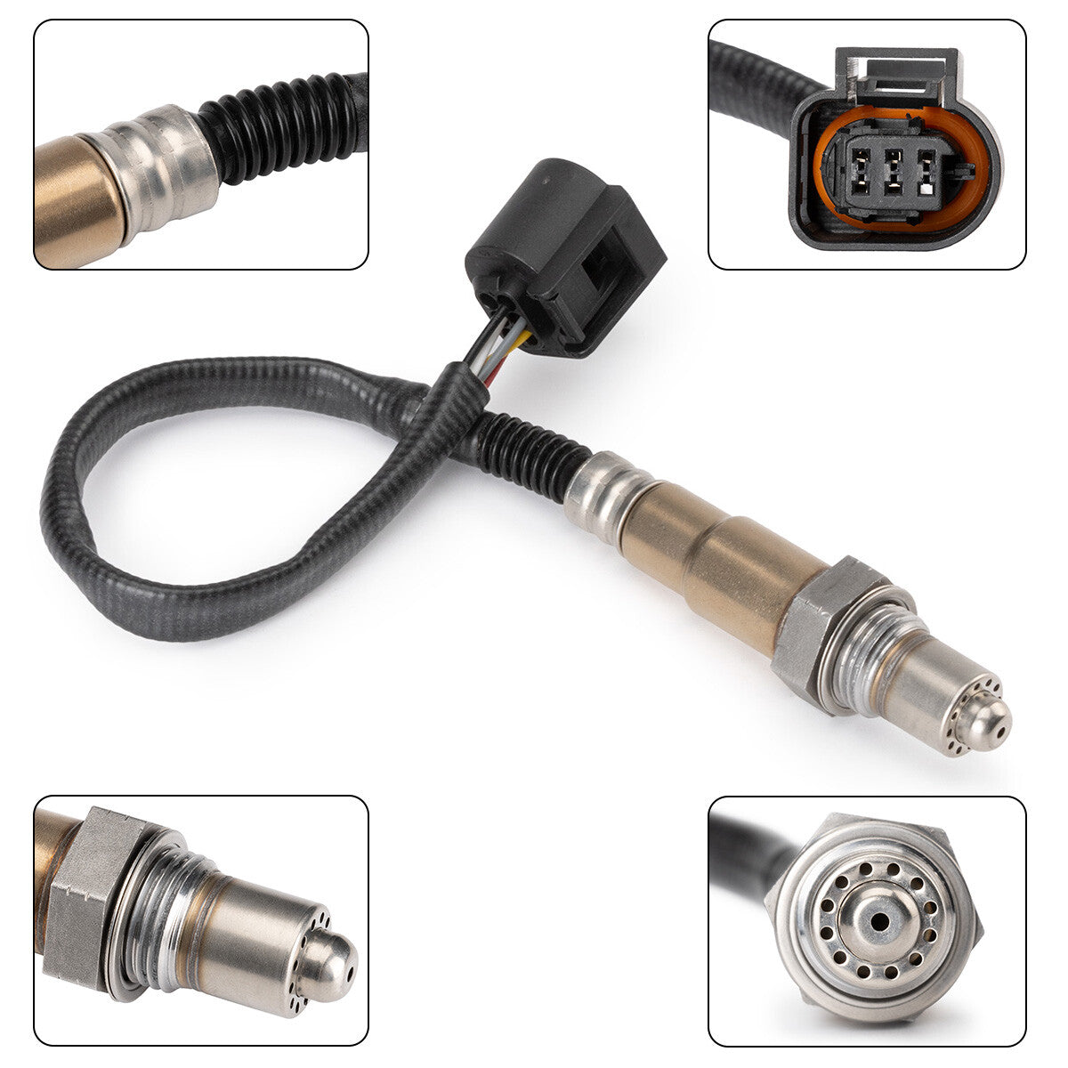 Automotive 24V NOx sensor 5WK96615F suitable for Iveco trucks; NOx sensor 5801754015