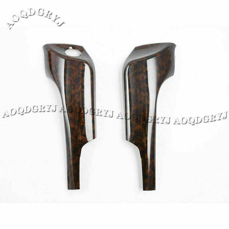 for Land Cruiser 16-21 Dark wood Start Button Center Pillar Moulding Cover Trim