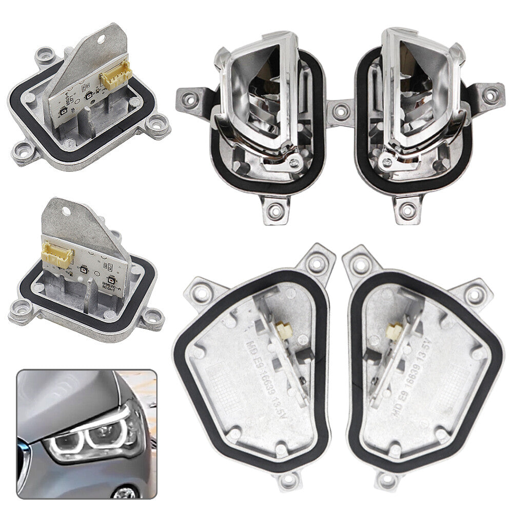 6PCS for BMW X1 F48 F49 LED Headlight DRL Turn Signal Light Control Unit Module