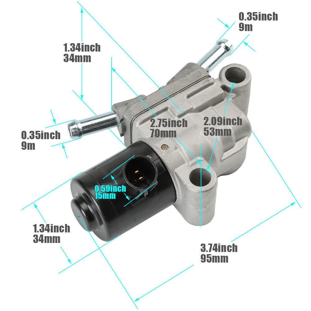 IDLE AIR CONTROL VALVE 73-4442 for HONDA ACCORD 1990-1994 PRELUDE 1992-1996 New