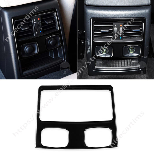 Black Rear Air Vent Outlet Panel Cover Trim Fit for BMW 3 Series E90 E92 2005-12