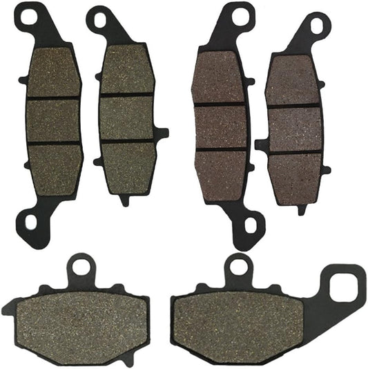 Front and Rear Brake Pads for Kawasaki EX650 EX 650 650 R 650R 2006-2015