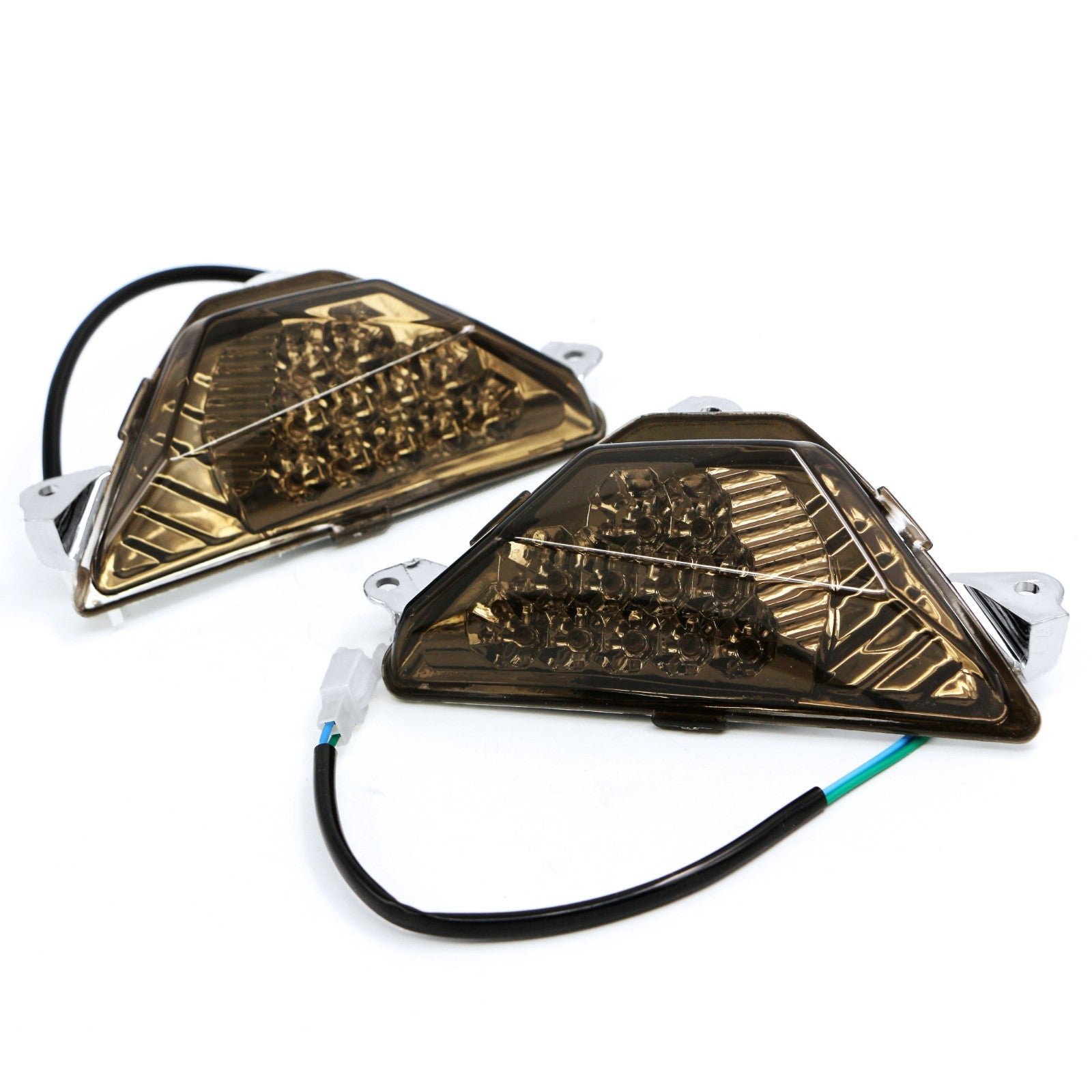 Fit for Kawasaki 250 300 650 ZX6R ER-6F 13-15 LED Front Turn Signals Light