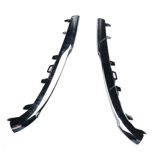 2Pcs Chrome Daytime Light Trim Bezel for Mercedes-Benz E-Class W212 2009-2012