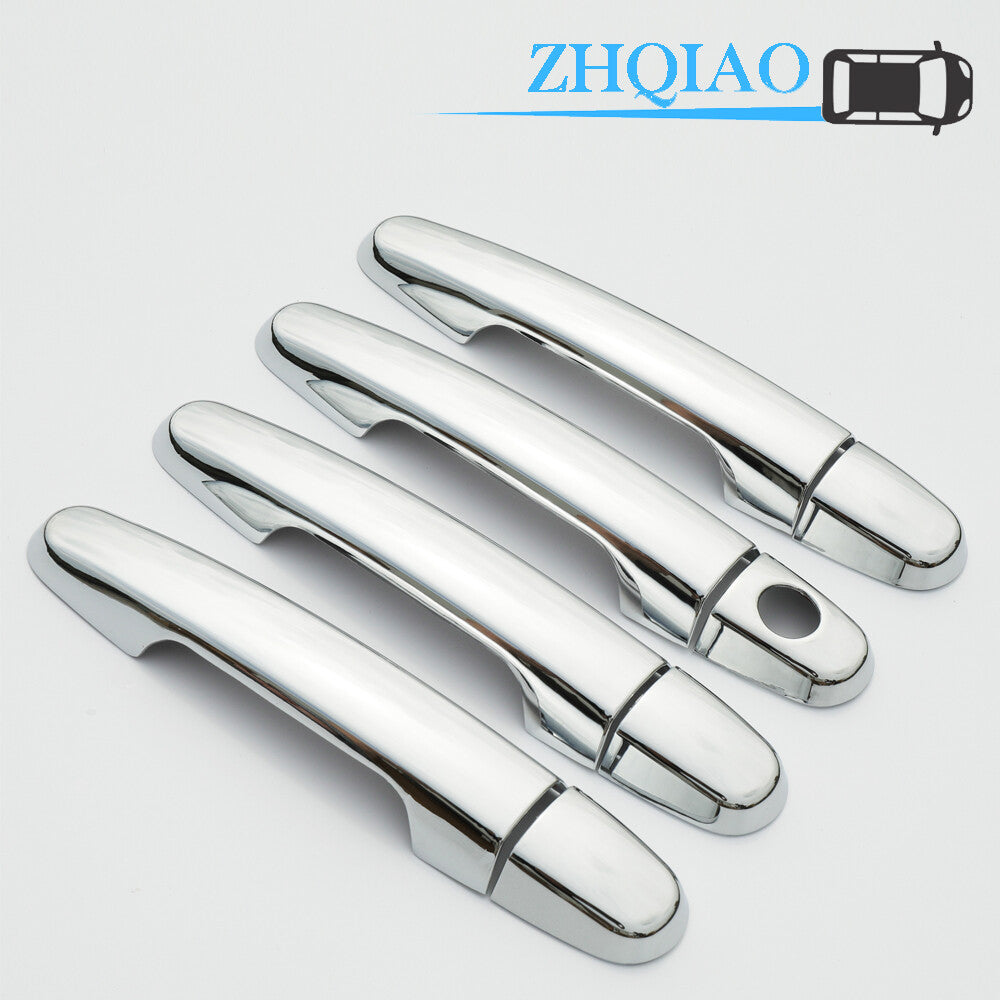 4 Pcs Chrome Door Handle Cover Fits for Toyota for Camry Highlander for Corolla 03-13