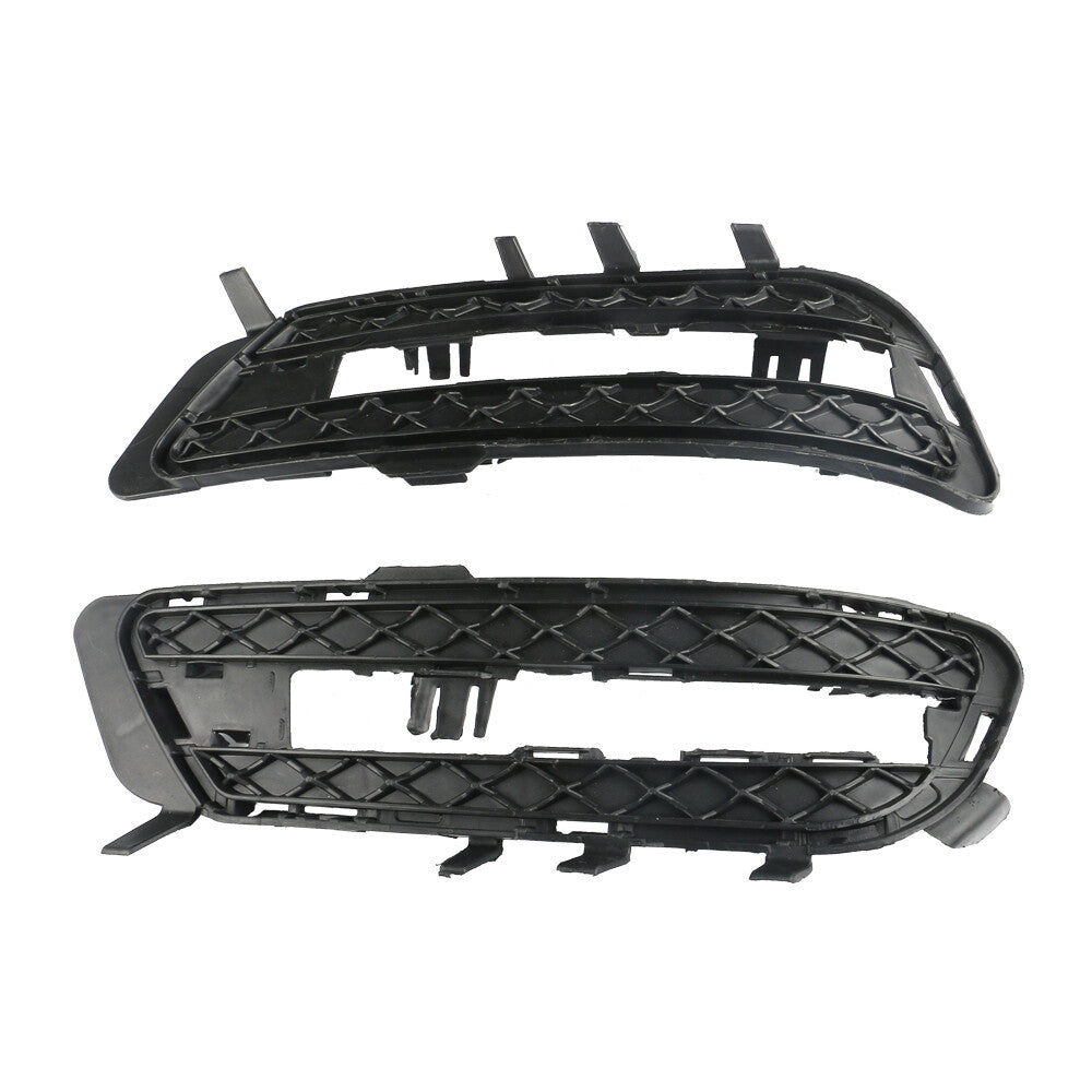 Left and Right Front Bumper Grille Fog Light Cover for 09-16 for Mercedes E350 E550