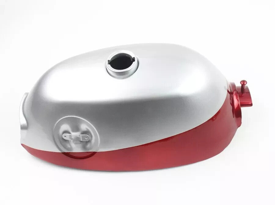 Red/Silver Gas Fuel Tank Kit for Honda for Mini Trail Z50 Z50A K0 K1 1968-1970