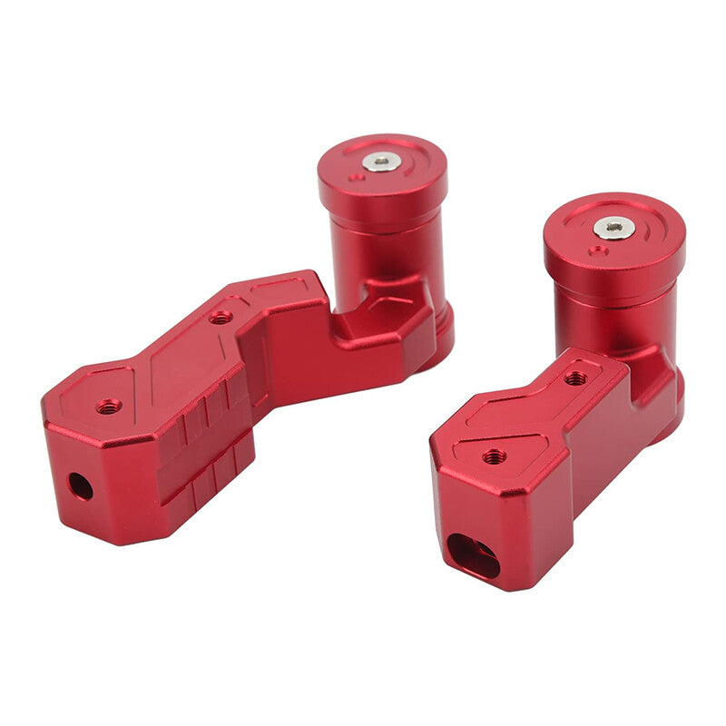 2pcs Red Car Gear Shift Lever Knob Cover Kit for Jeep for Wrangler JK JKU 2011-2018