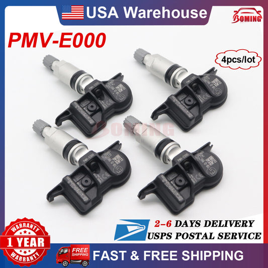 4 new PMV-E000 TPMS tire pressure sensors for Toyota for Camry and for Lexus for ES /RX.