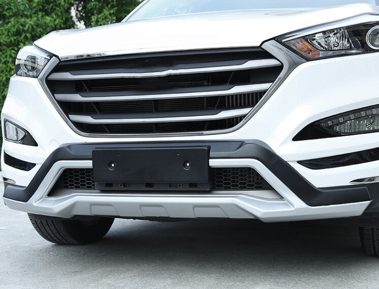 for Hyundai for Tucson 2016-2021 Style Silver Front Skid Plate Bumper Board Guard 1X