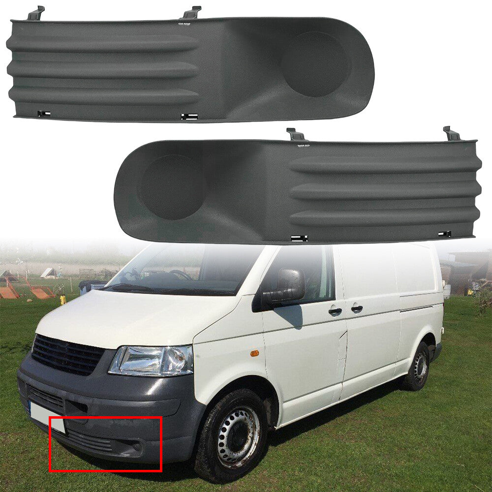 2¡ÁF¨¹r for VW T5 Transporter 03-09 L¨¹ftungsgitter Sto?f?nger Nebelscheinwerfer Gitter