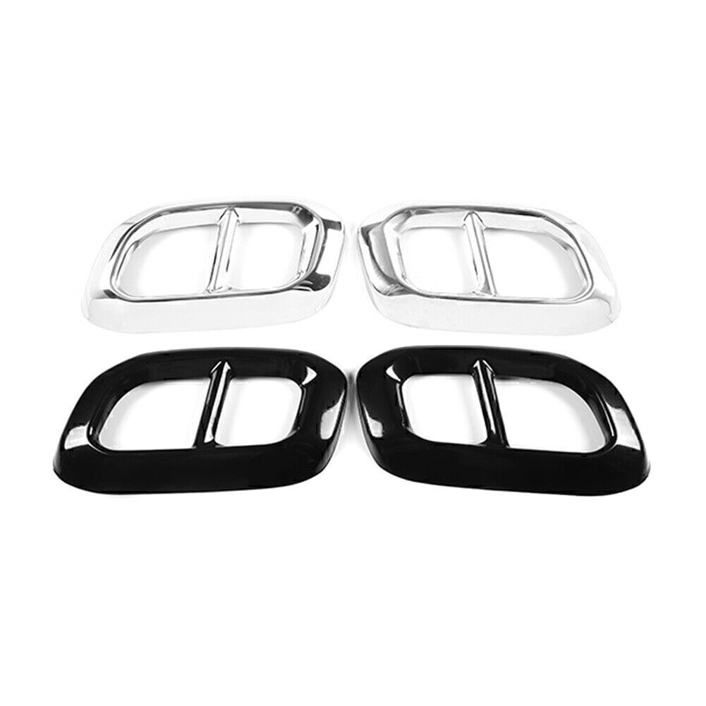 Exhaust Muffler Pipe Tip Tailpipe Cover Fit for Benz GLC GLE GLS X253 W167 2020-2022