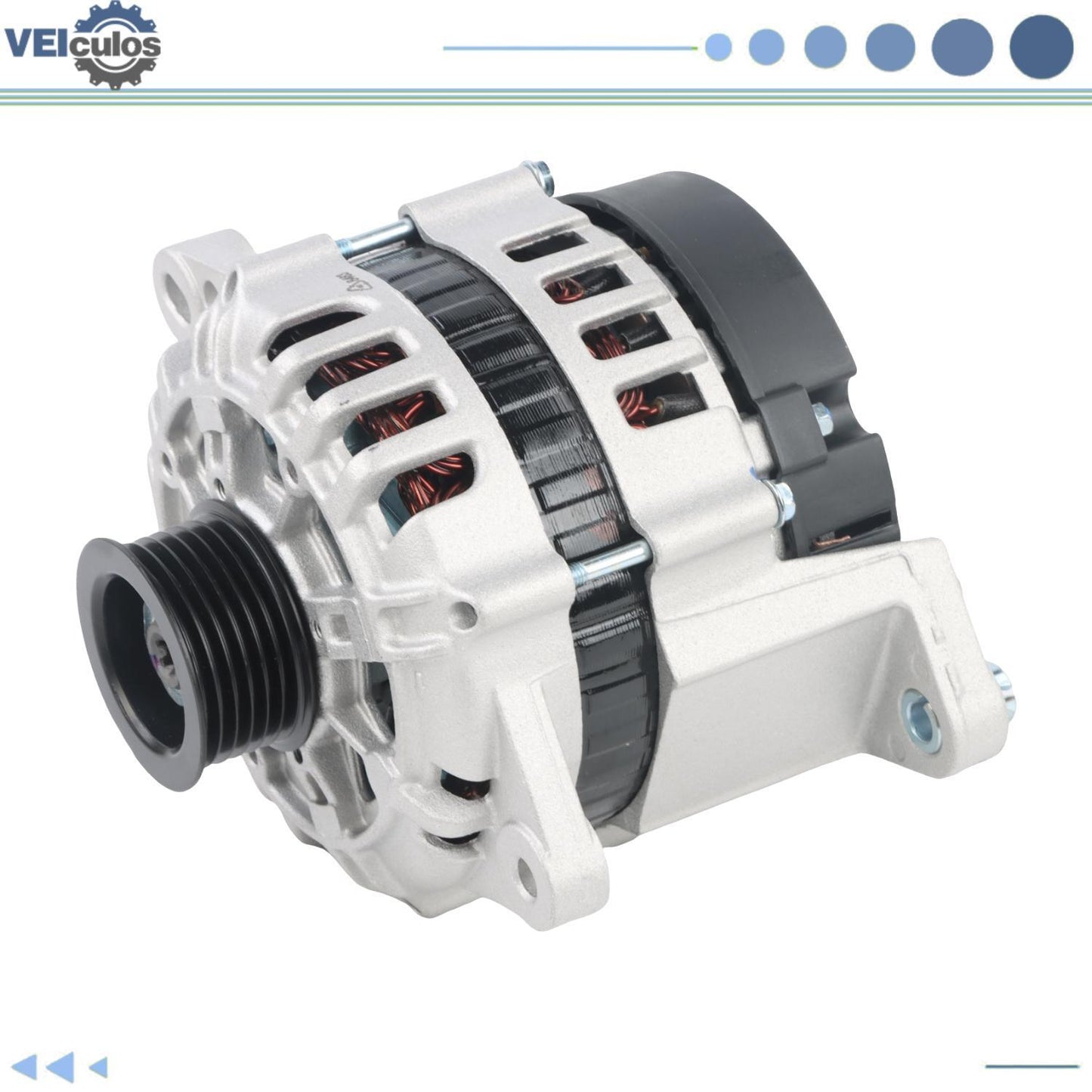 New Alternator For 2005 2006 2007 2008 for Chevrolet Aveo for Pontiac Wave for Suzuki 8483