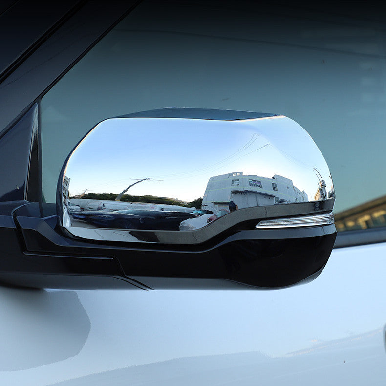 Chrome Rear View Side Door Mirror Cover Trims ABS for Toyota Tundra 2022 2023