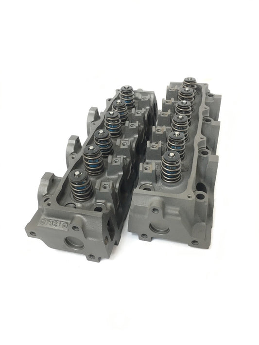 for Ford 3.0L 6cyl OHV Cylinder Heads Assembly F6DE PAIR / SET