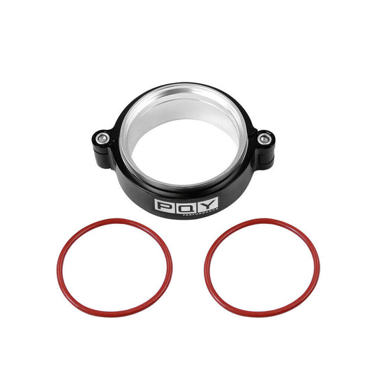 3inch 76mm Aluminum HD Clamp Intake V-band Clamp Flange Universal