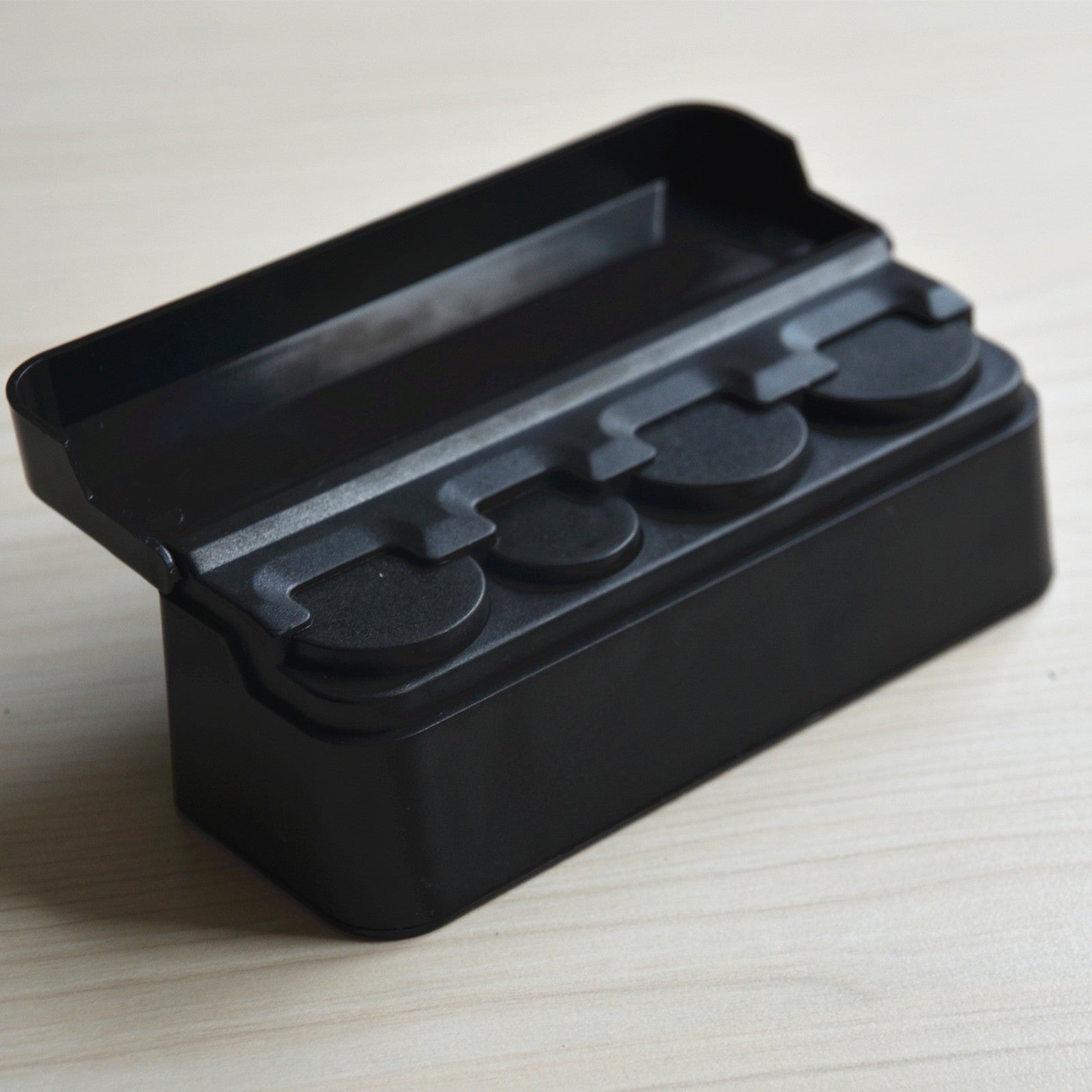 Car Coins Loose change Storage Box Wallet Piggy Bank Holder Organizer