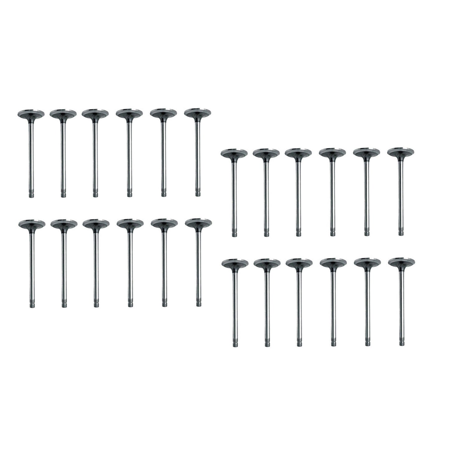 24PCS Intake/Exhaust Valve Kit for Land Rover Discovery XF 306DT 3.0 D 1311281