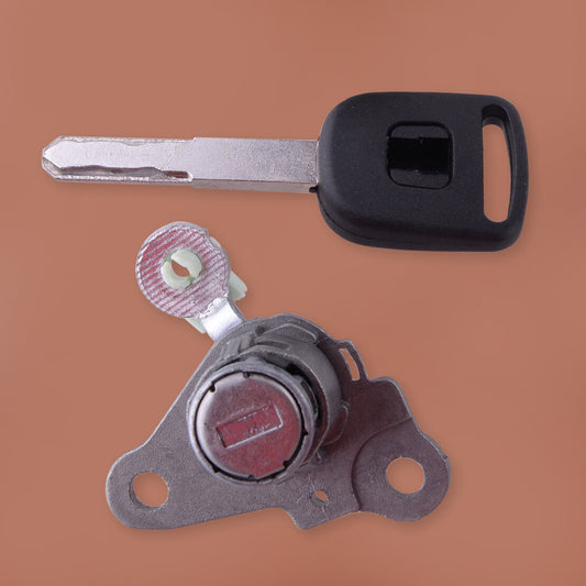 Left Door Lock Cylinder with Key Set Anti-theif Fit for Honda Fit Jazz 03-08 New