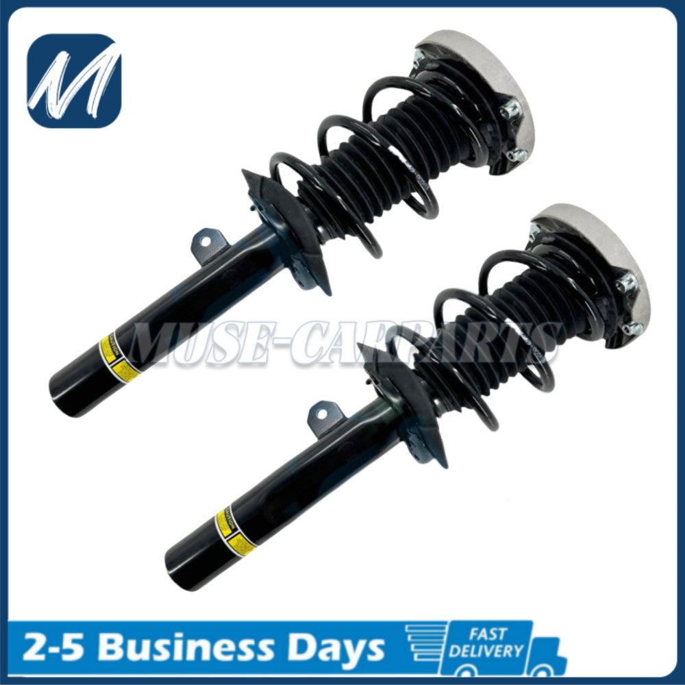 2-piece front shock absorber strut assembly with ADS for Mercedes W211 S211 E350 06-09 4Matic