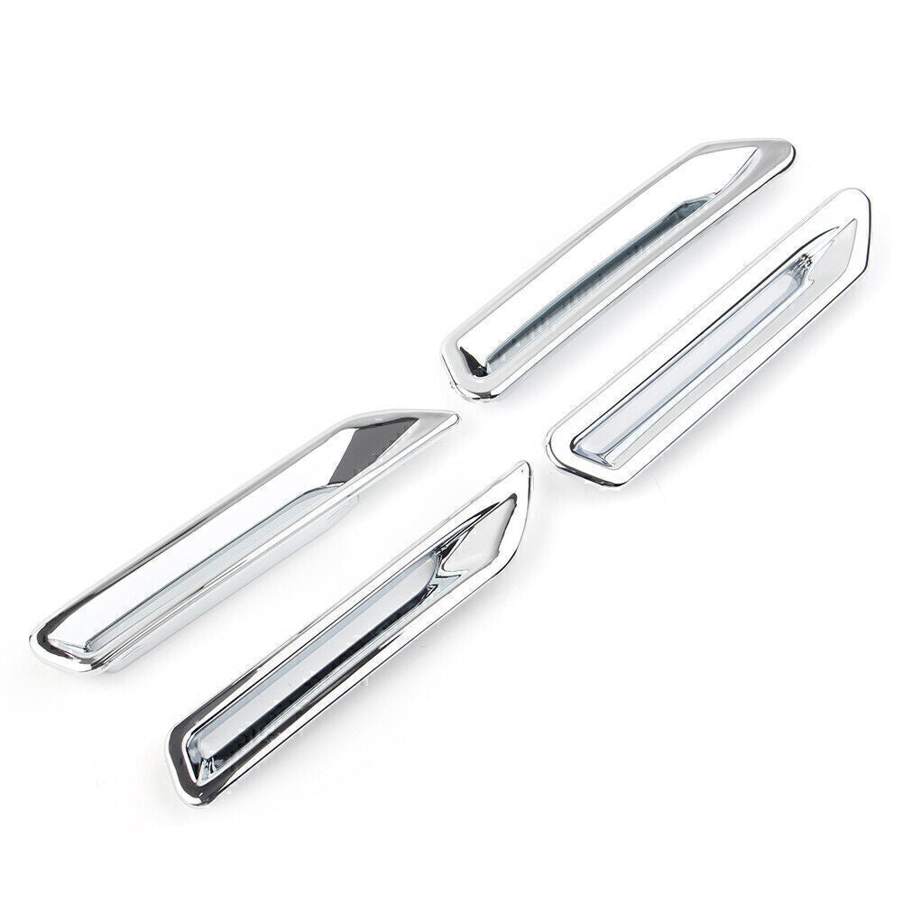 Chrome ABS Radiator Slot Vent Trim ?Fit for Honda Goldwing GL1800 2018-up 2019 Motor