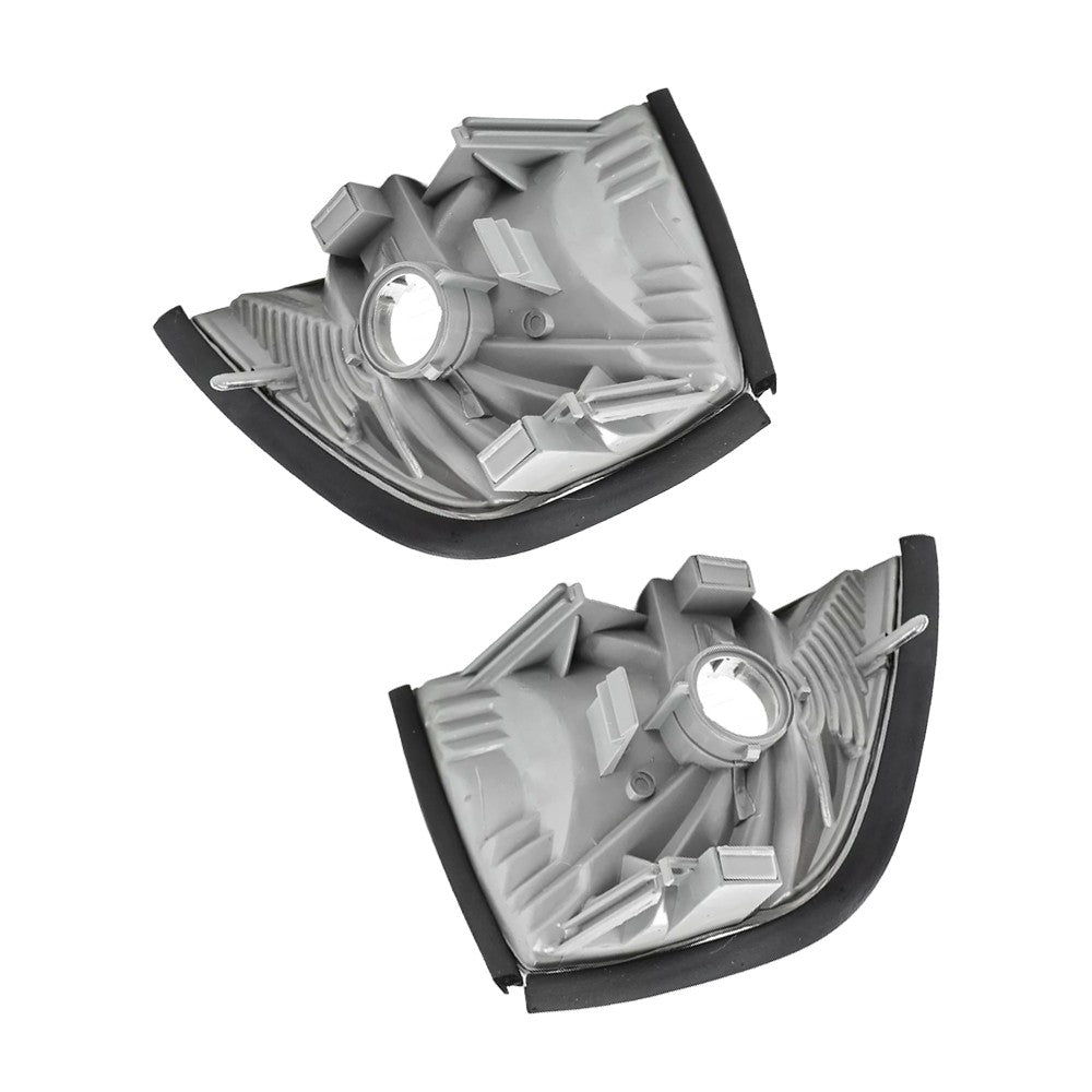For 3' E36 1992-1998 Front LH RH Turn Signal Lamp Corner Light Shell Clear