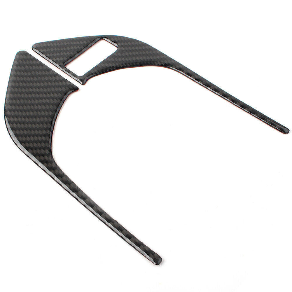 Inner Front Door Handles Cover Trim Carbon Fiber for Subaru Forester 2013-2018