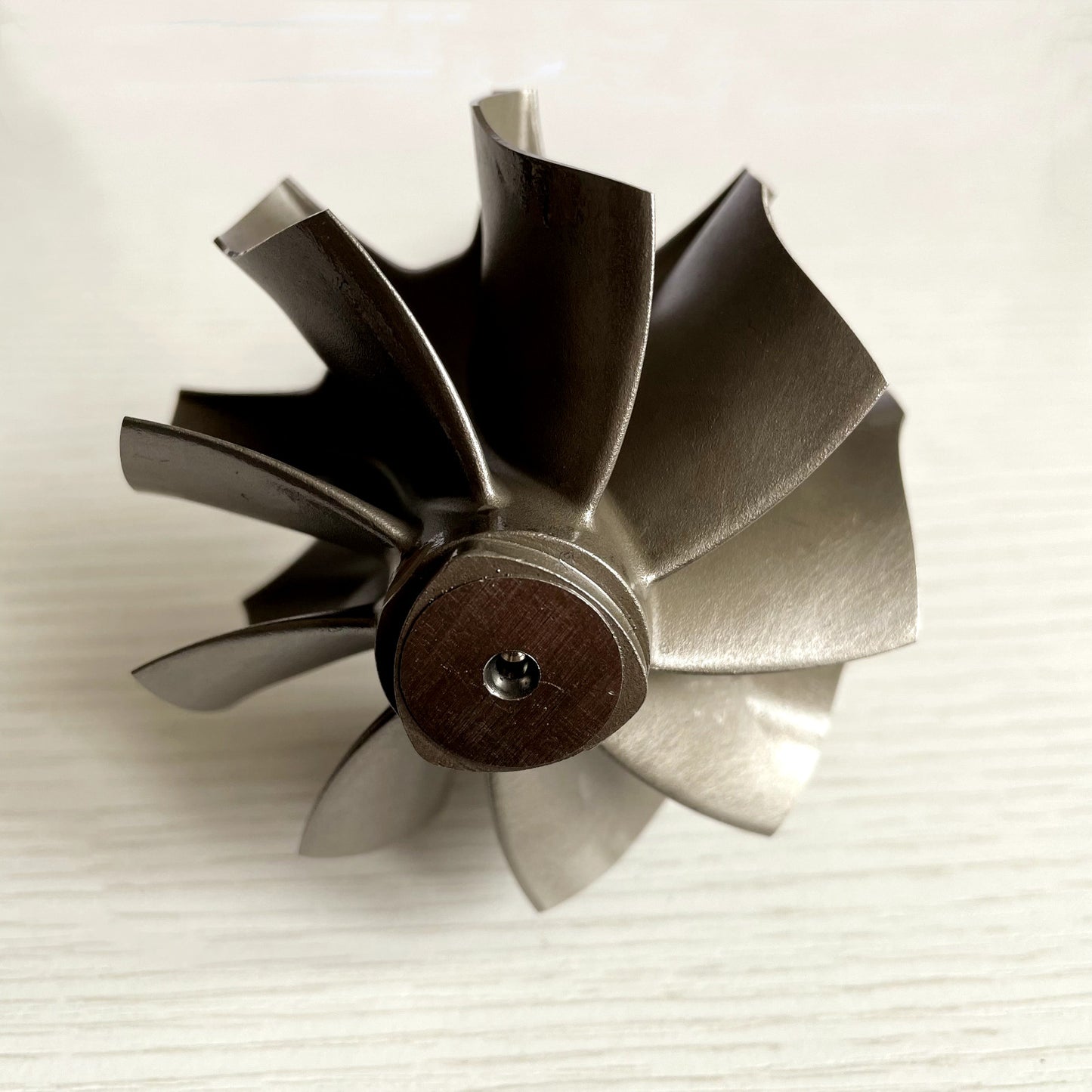 G40 70.57/77 mm 9-blade ball bearing turbine shaft/turbine wheel
